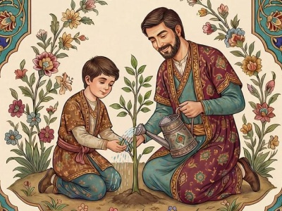 درختکاری ۱۴۰۴ روز پدر